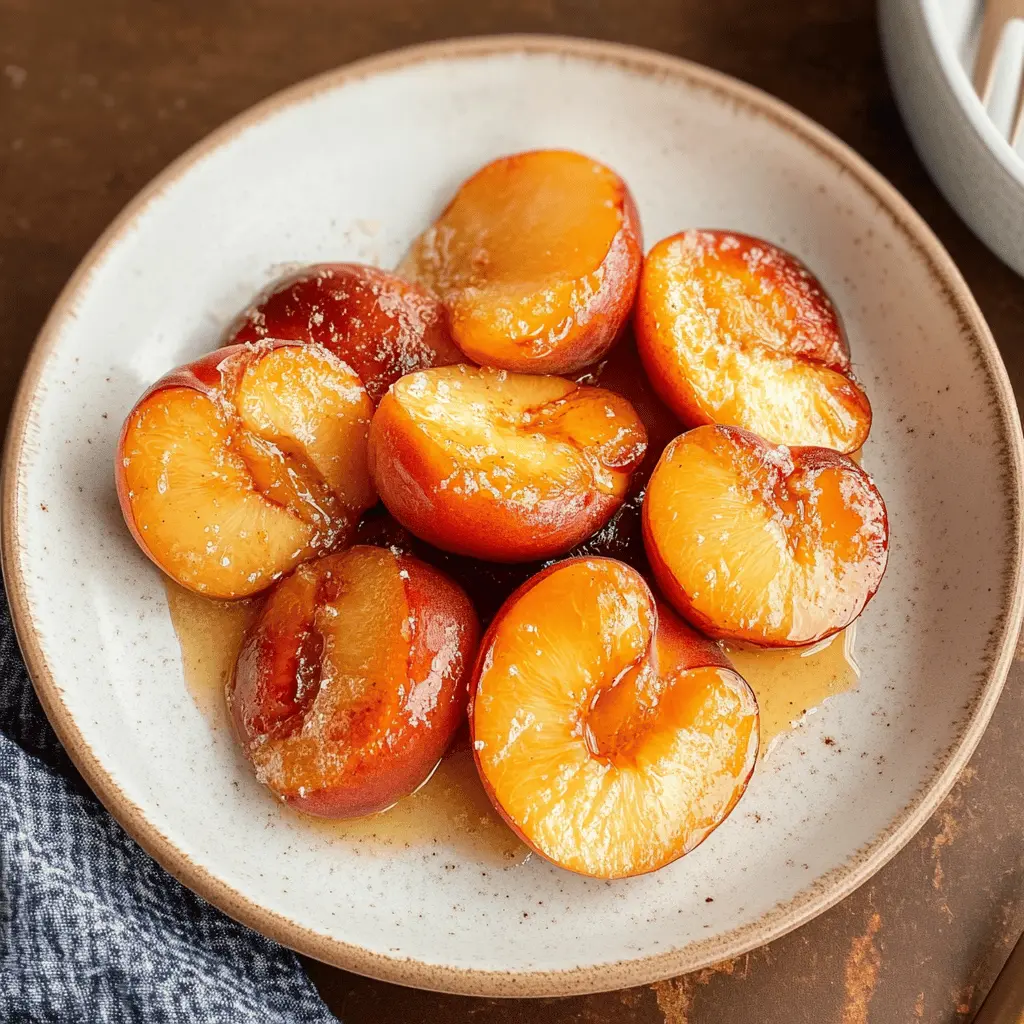 Treat yourself to juicy Easy Air Fryer Peaches that are perfect for a summer treat or a simple dessert! With their sweet flavor and warm, caramelized edges, these peaches are sure to impress. Just slice them, add a sprinkle of cinnamon, and let the air fryer work its magic! Save this recipe for an effortless snack to share with friends and family.