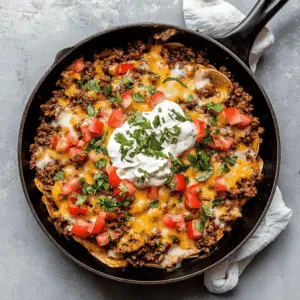 This Ground Beef Burrito Skillet is a weeknight dinner dream! Packed with spiced beef, black beans, and colorful veggies, it’s loaded with flavors that everyone will love. Easy to make in one pan, this dish saves time on clean-up and is perfect for busy nights. Save this recipe for a hearty family meal anytime you need quick comfort!