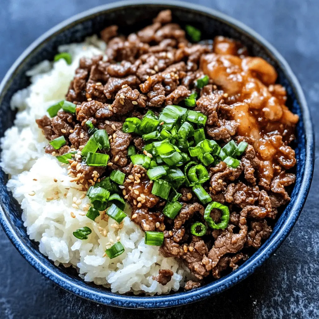 This Korean Beef recipe is a delightful blend of tender, marinated beef stir-fried to perfection with a rich soy-garlic sauce. It's quick to prepare and packed with bold flavors! Perfect for weeknight dinners or meal prep, serve it over rice or with fresh veggies. Save this recipe for a tasty and satisfying meal that everyone will love!