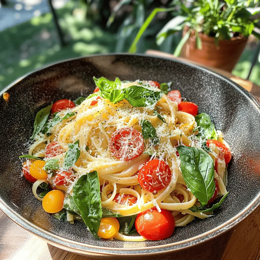 Easy Summer Garden Pasta Recipe