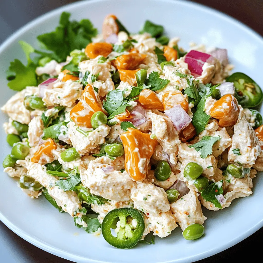 Easy Jalapeno Popper Chicken Salad Recipe