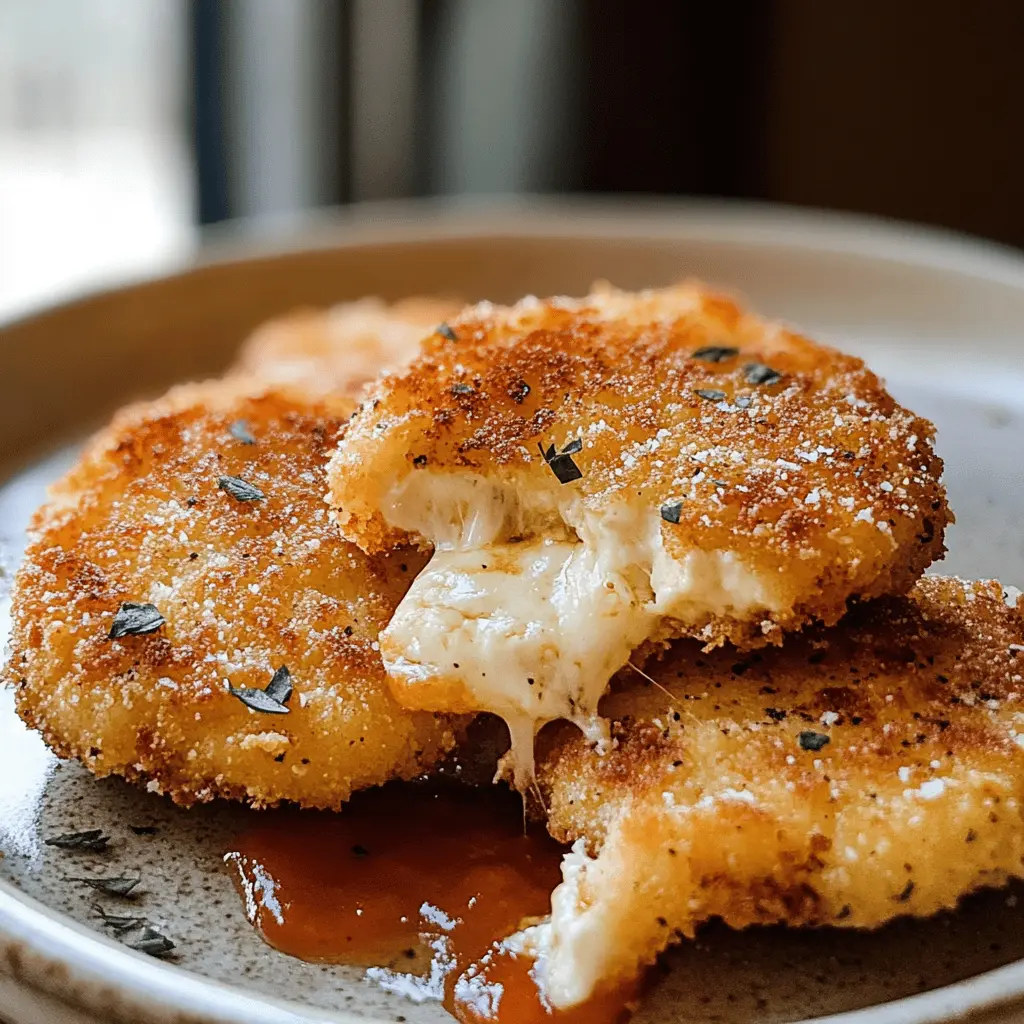 Crispy Blackstone Fried Mozzarella Bites