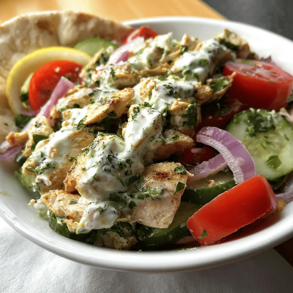 Easy Tzatziki Chicken Salad Recipe