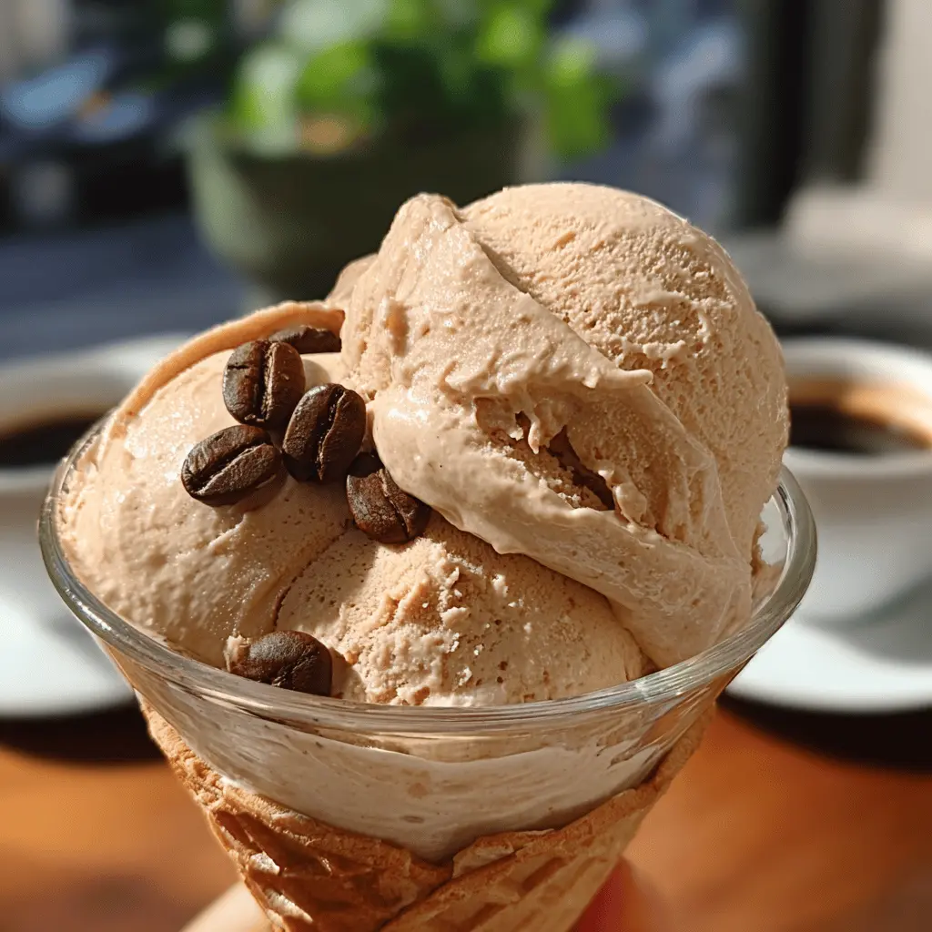 Easy Homemade Cappuccino Ice Cream Recipe