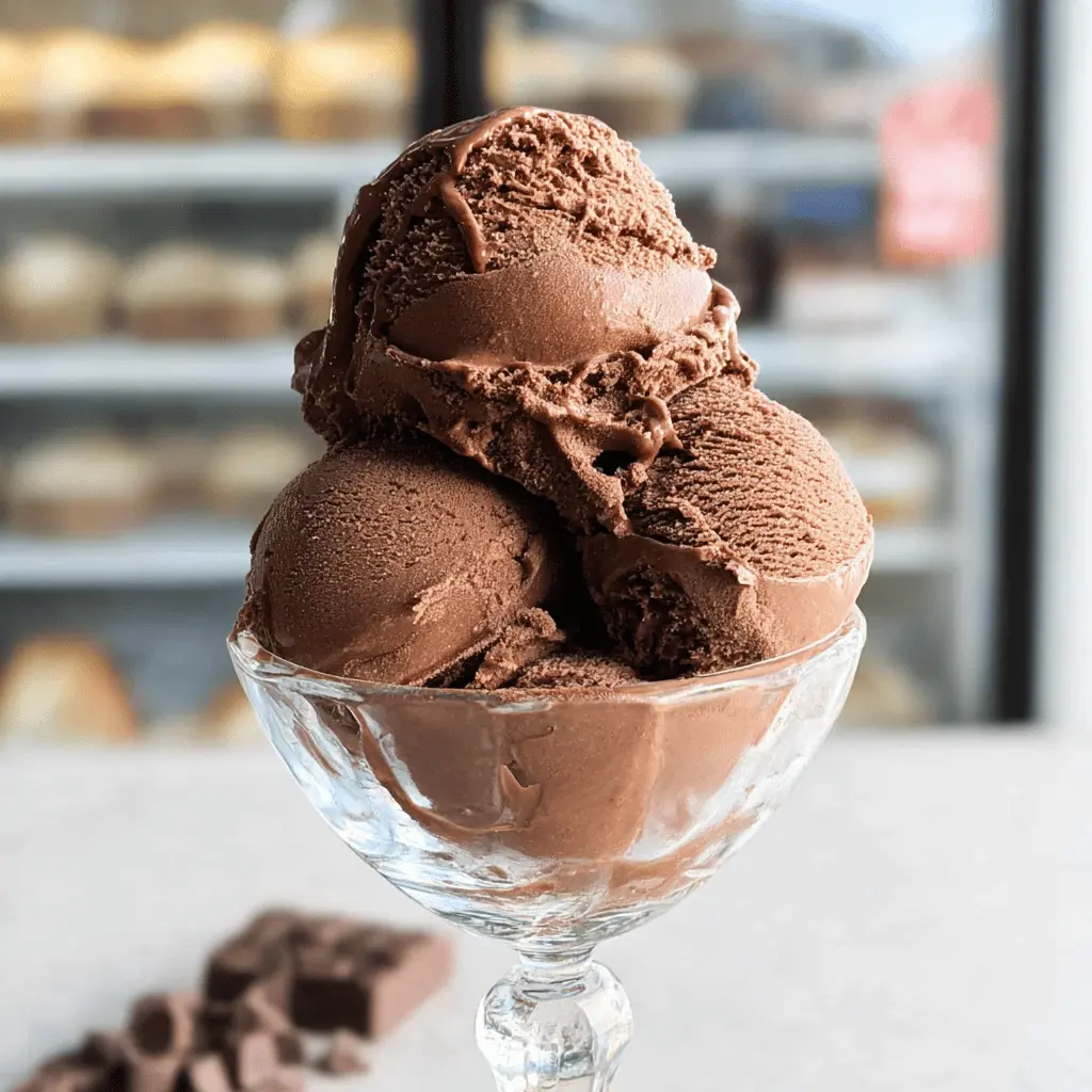 Easy Homemade Chocolate Ice Cream Recipe
