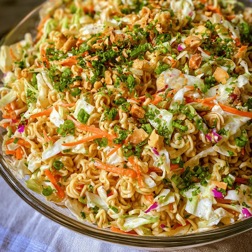 Easy and Delicious Ramen Noodle Salad Recipe