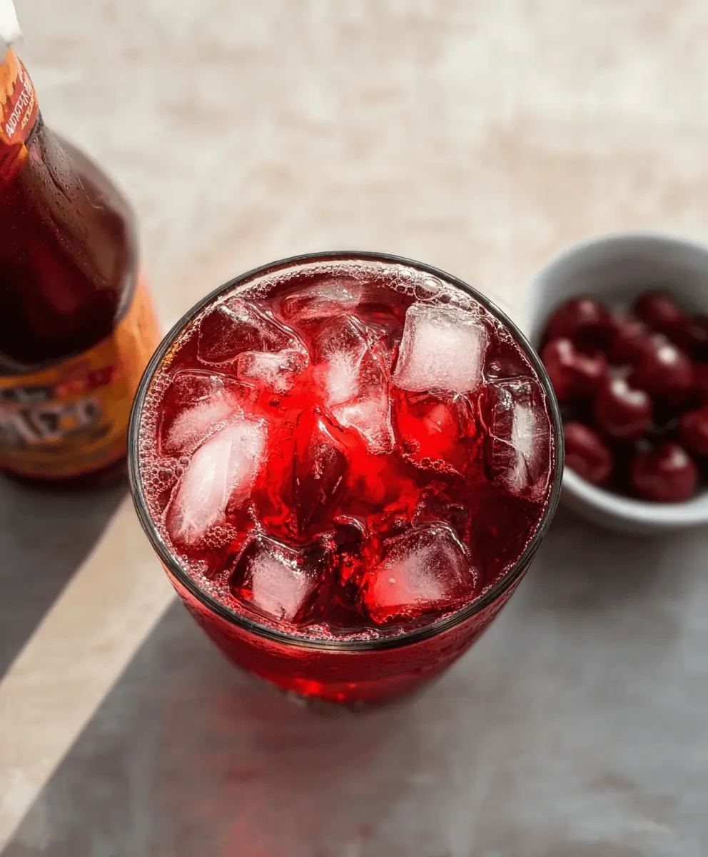 Easy Refreshing Cherry Iced Tea Recipe