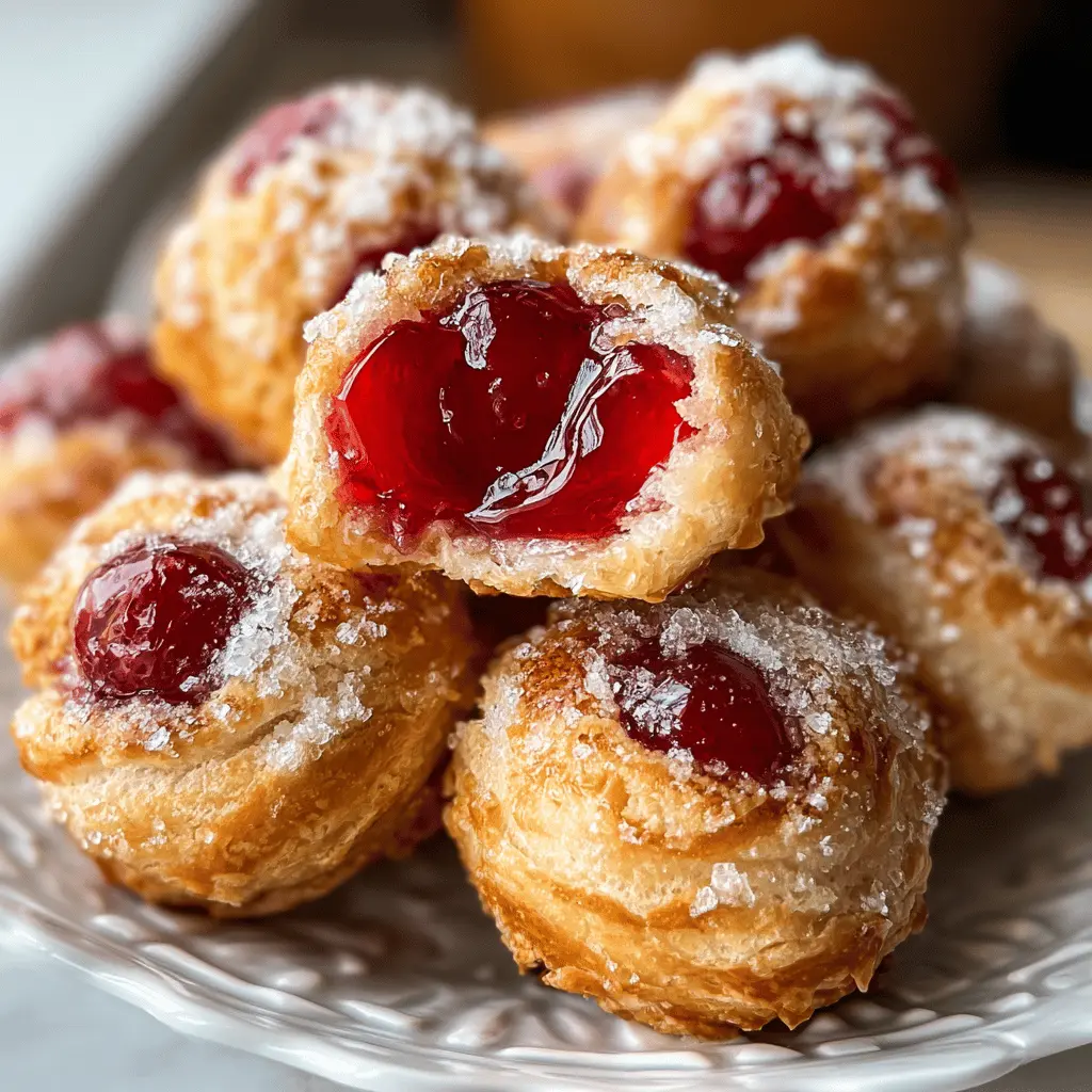 Easy Cherry Pie Bites Recipe