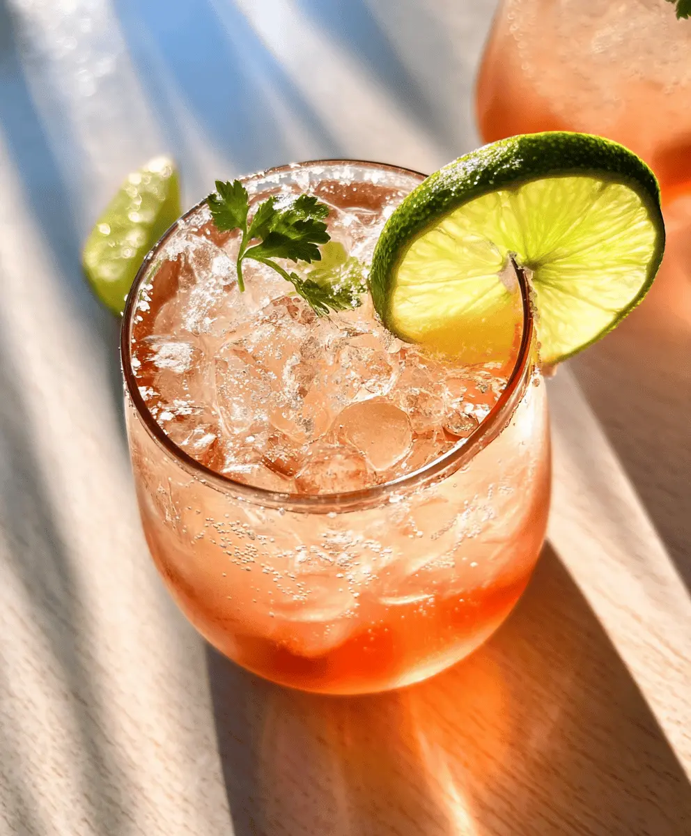 Easy Refreshing Paloma Cocktail Recipe