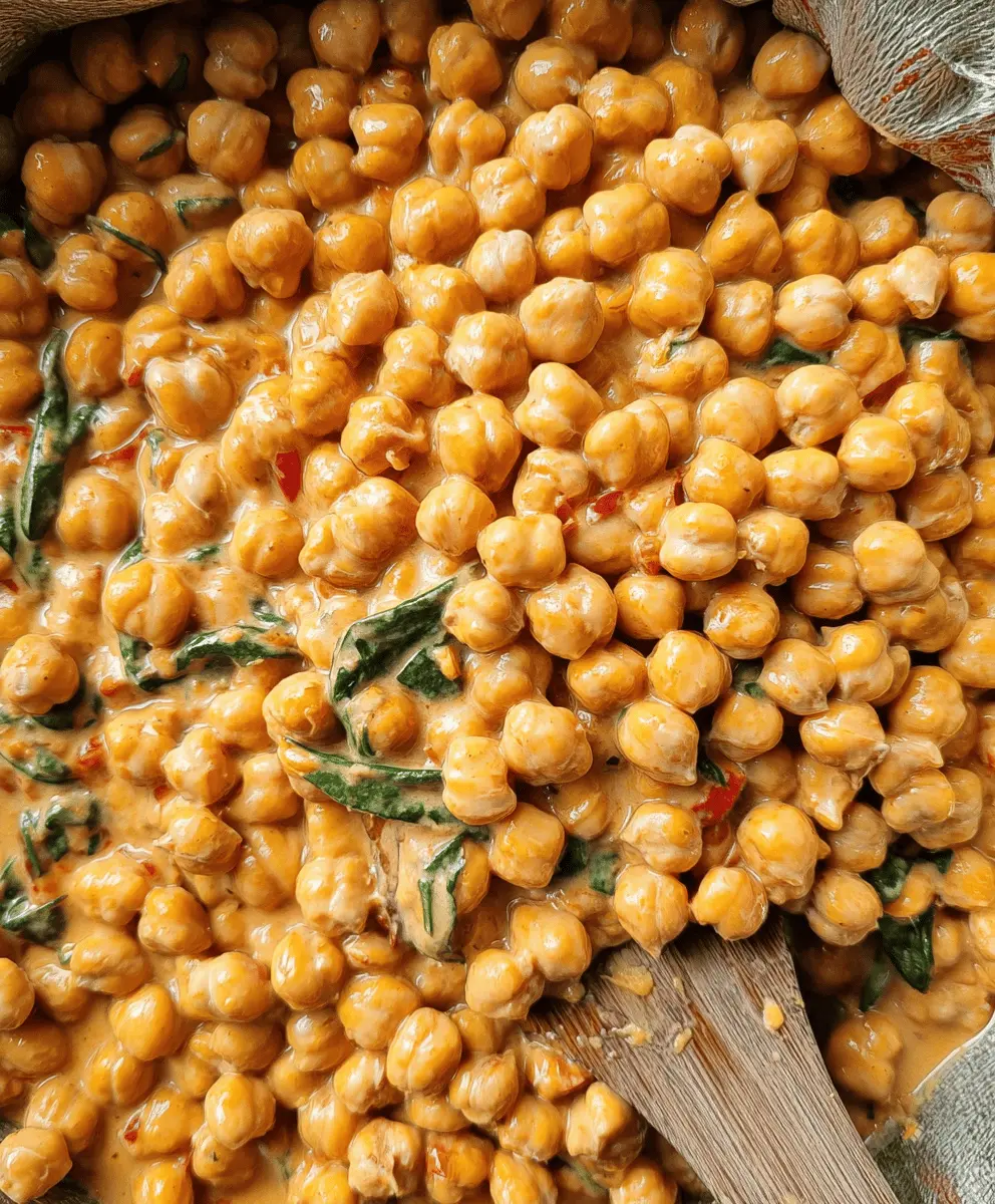 Easy Marry Me Chickpeas Recipe