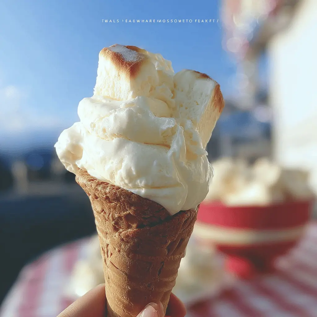 Easy Homemade Marshmallow Ice Cream Recipe