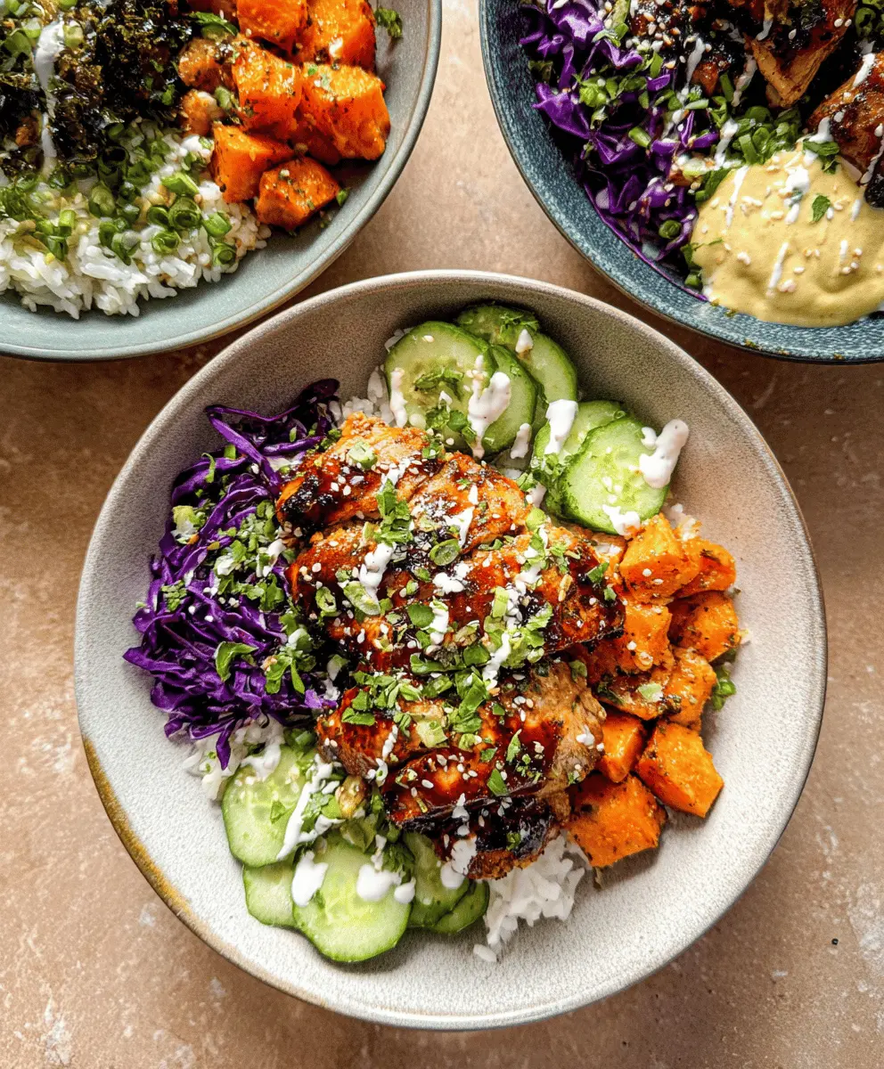 Easy Hot Honey Chicken Bowls Recipe