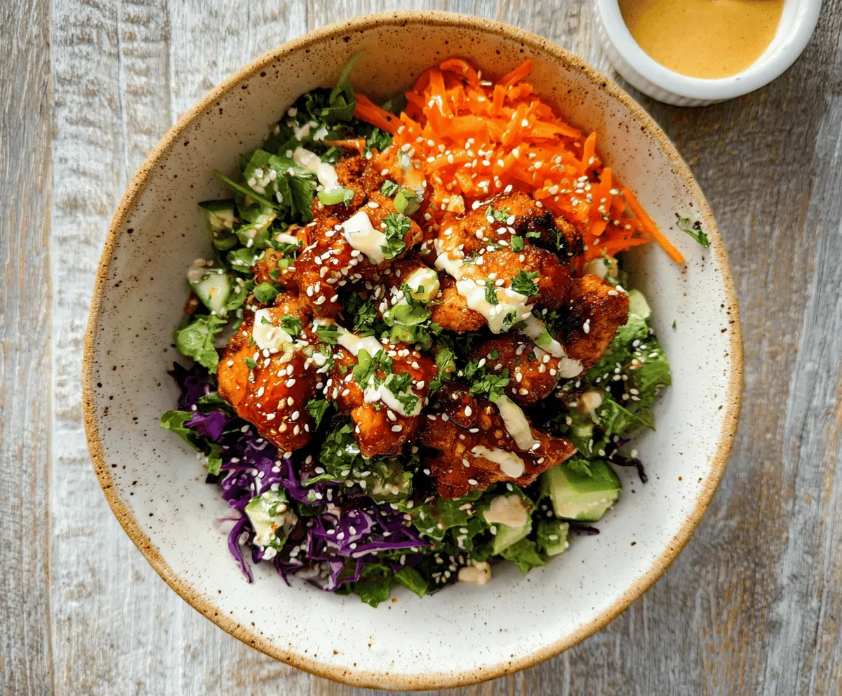 Easy Hot Honey Chicken Bowls Recipe