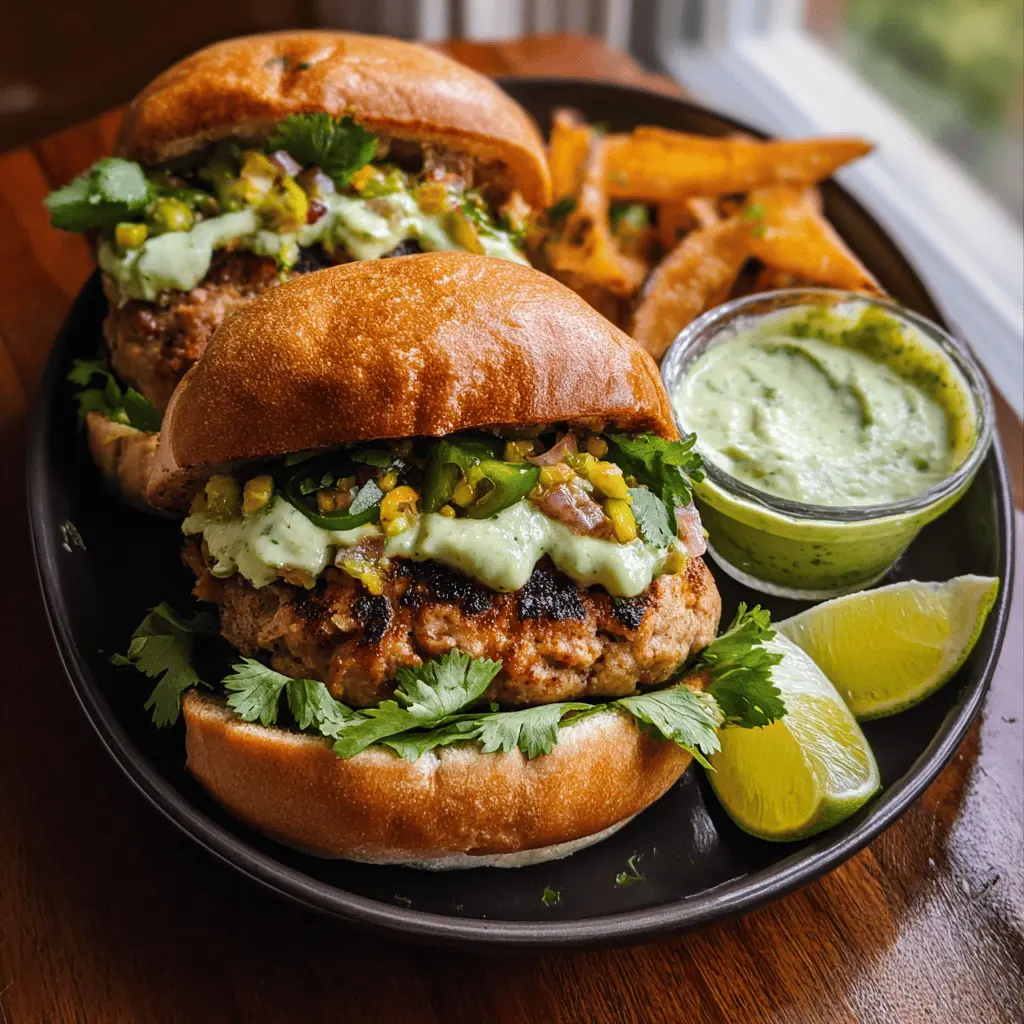 Easy Honey Jalapeño Turkey Burgers With Creamy Avocado