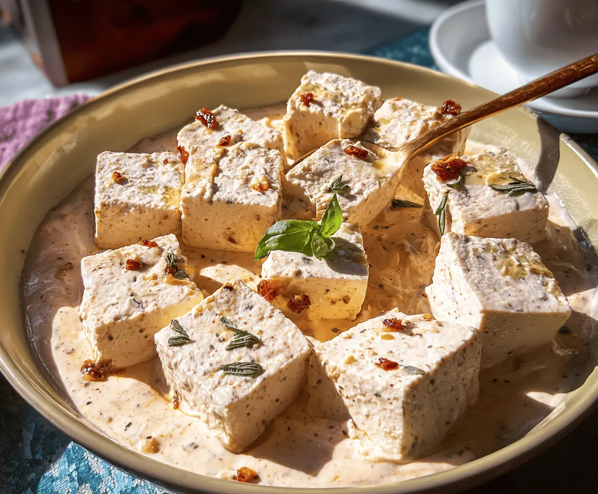 Creamy Marry Me Tofu – Easy Cozy Dinner