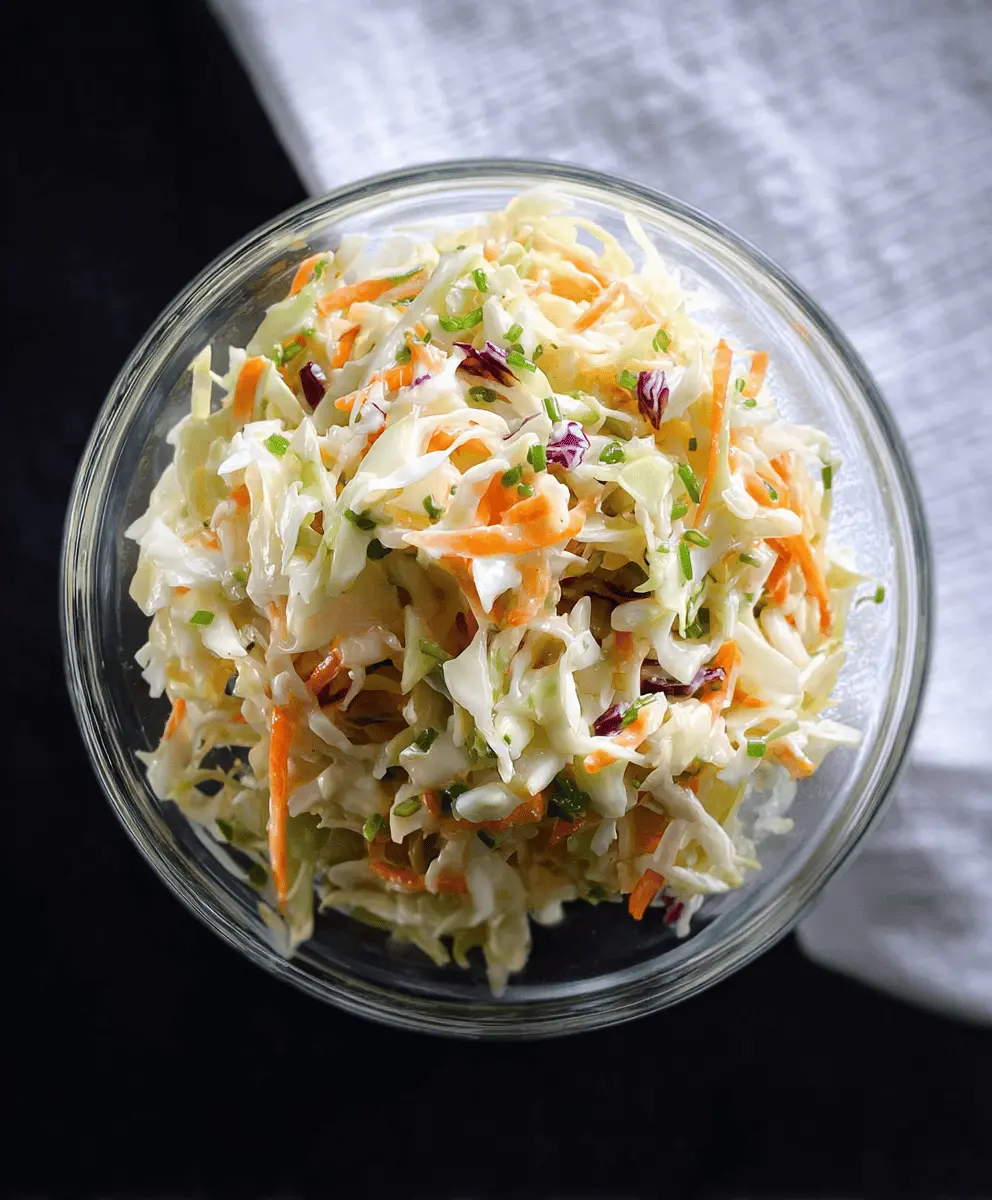 Easy Creamy Coleslaw for Pulled Pork