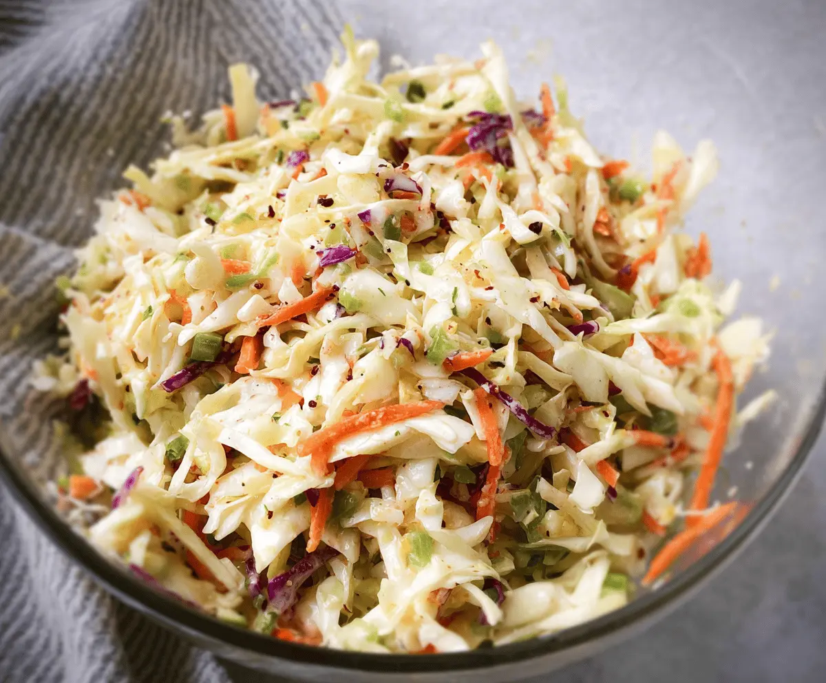 Easy Creamy Coleslaw for Pulled Pork