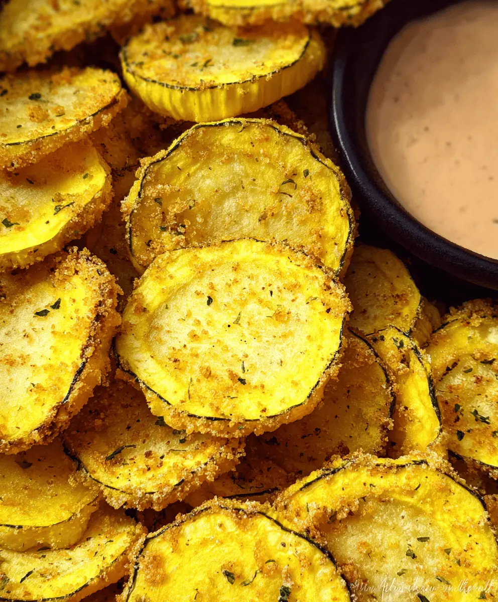 Crispy Air Fryer Yellow Squash Recipe