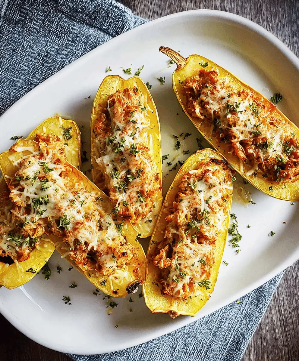 Healthy Cheesy Stuffed Yellow Squash Recipe