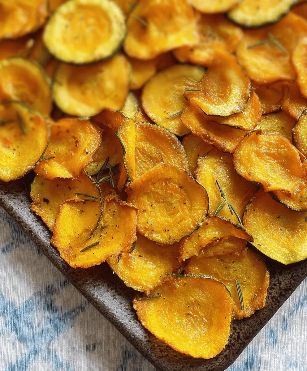 Crispy Baked Zucchini Chips – Healthy Snack