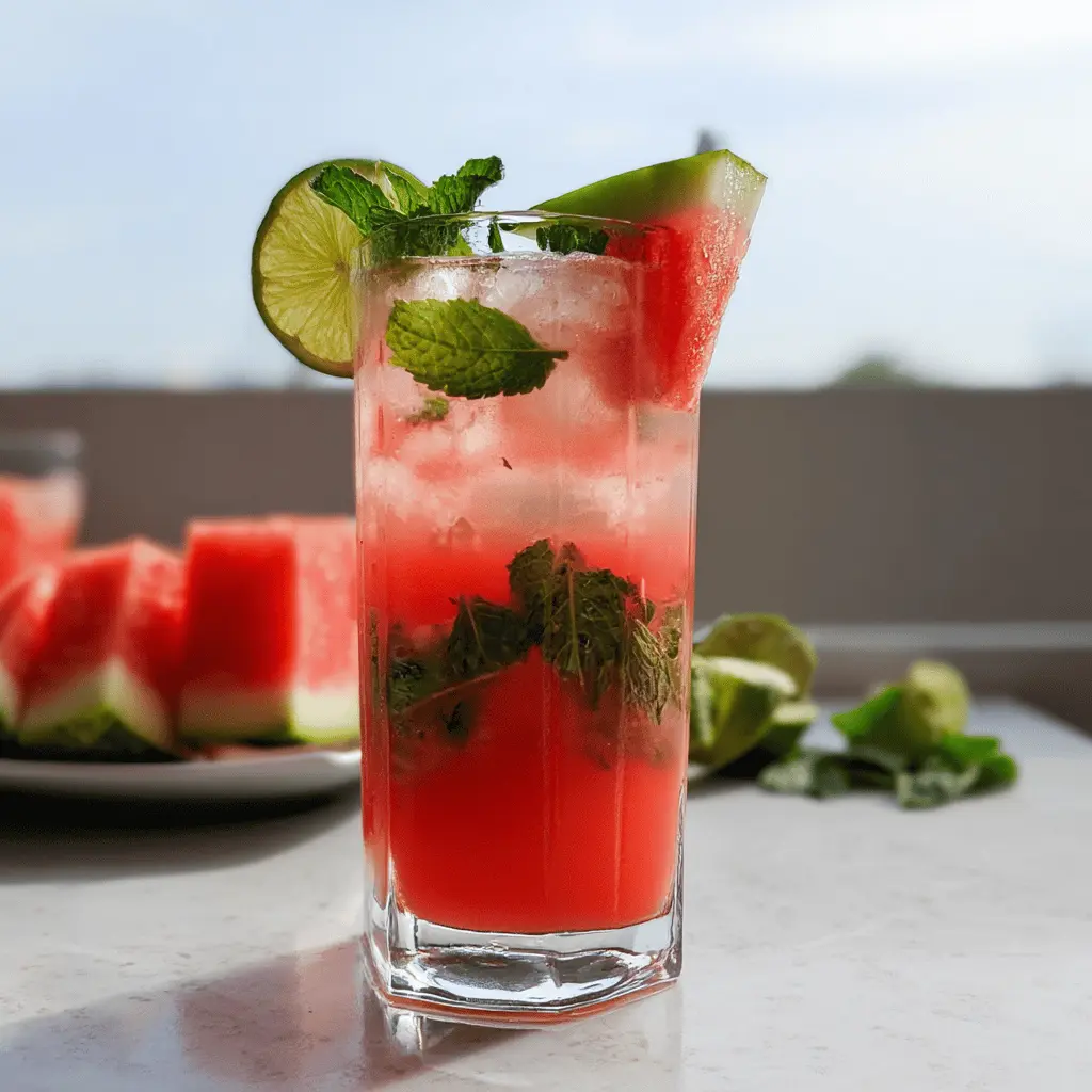Refreshing Watermelon Mojito Recipe
