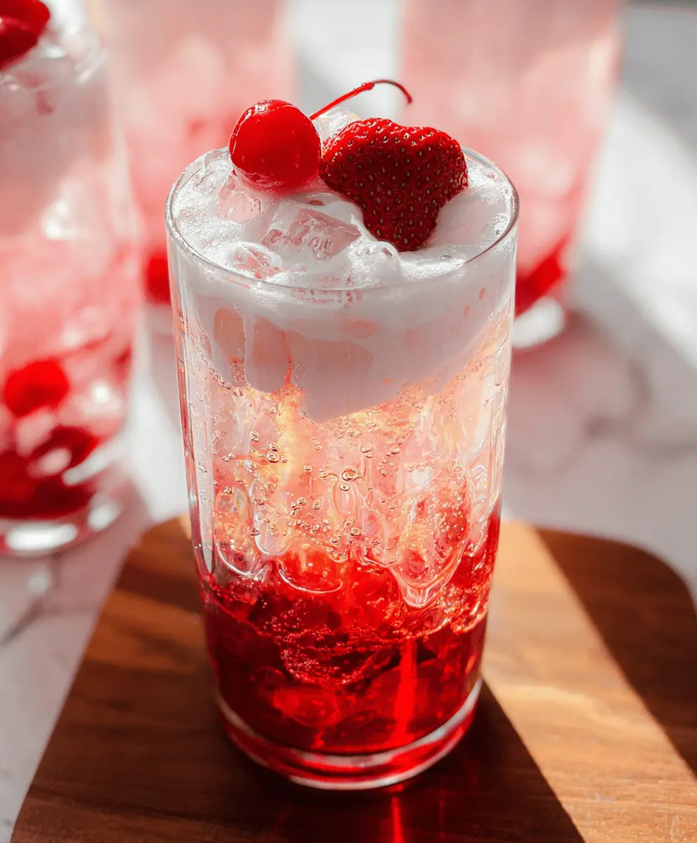 Easy Italian Cream Soda with Homemade Fruit Syrups