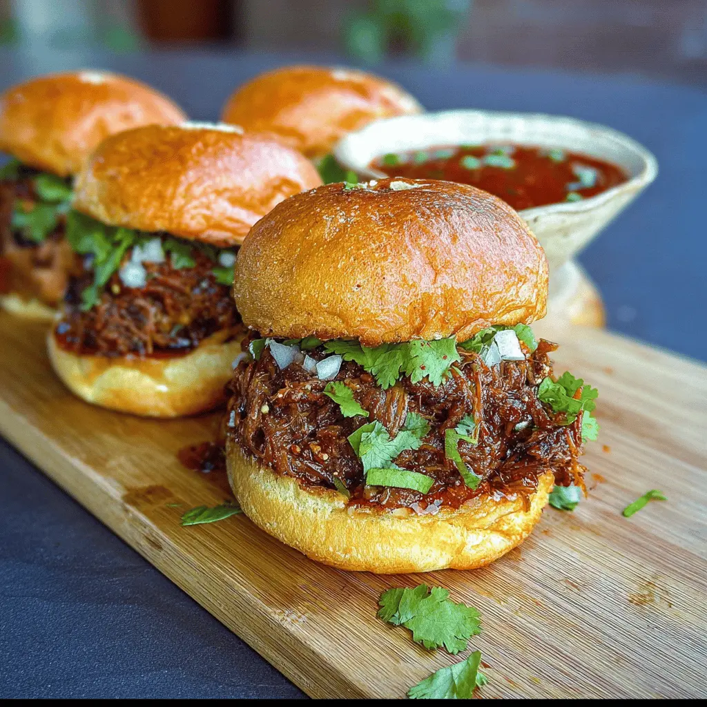 Smoked Beef Birria Burgers Recipe