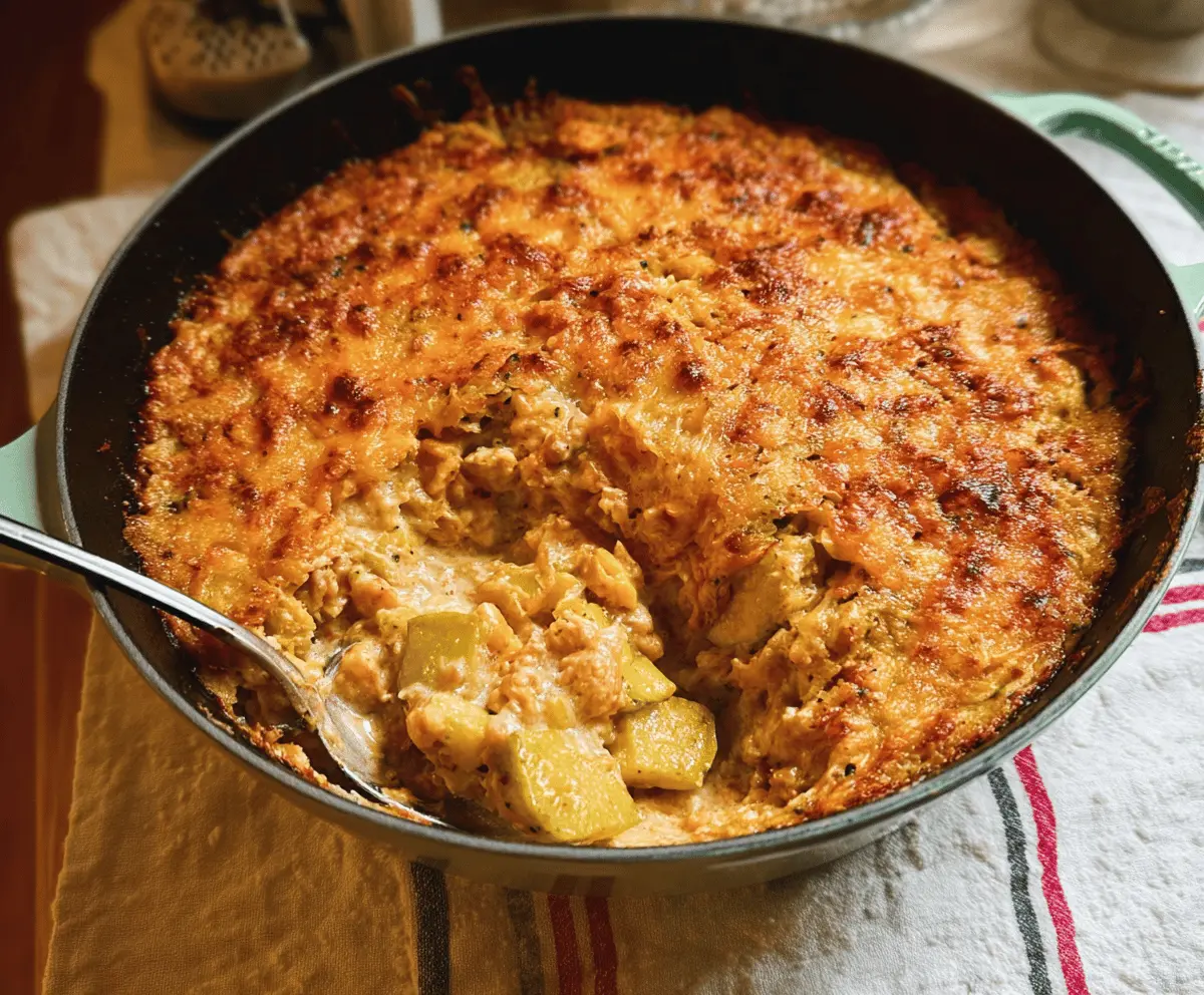 Cozy Southern Cheese Squash Casserole Recipe