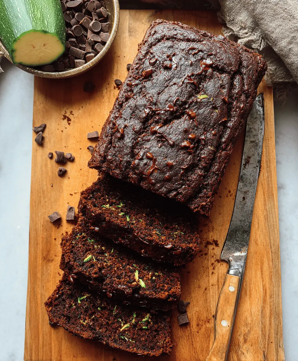Gluten-Free Chocolate Zucchini Bread Recipe