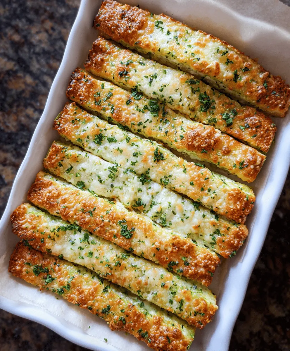 Easy Zucchini Breadsticks Recipe for Beginners