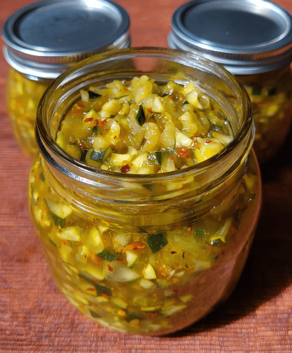 Grandma’s Classic Zucchini Relish Recipe