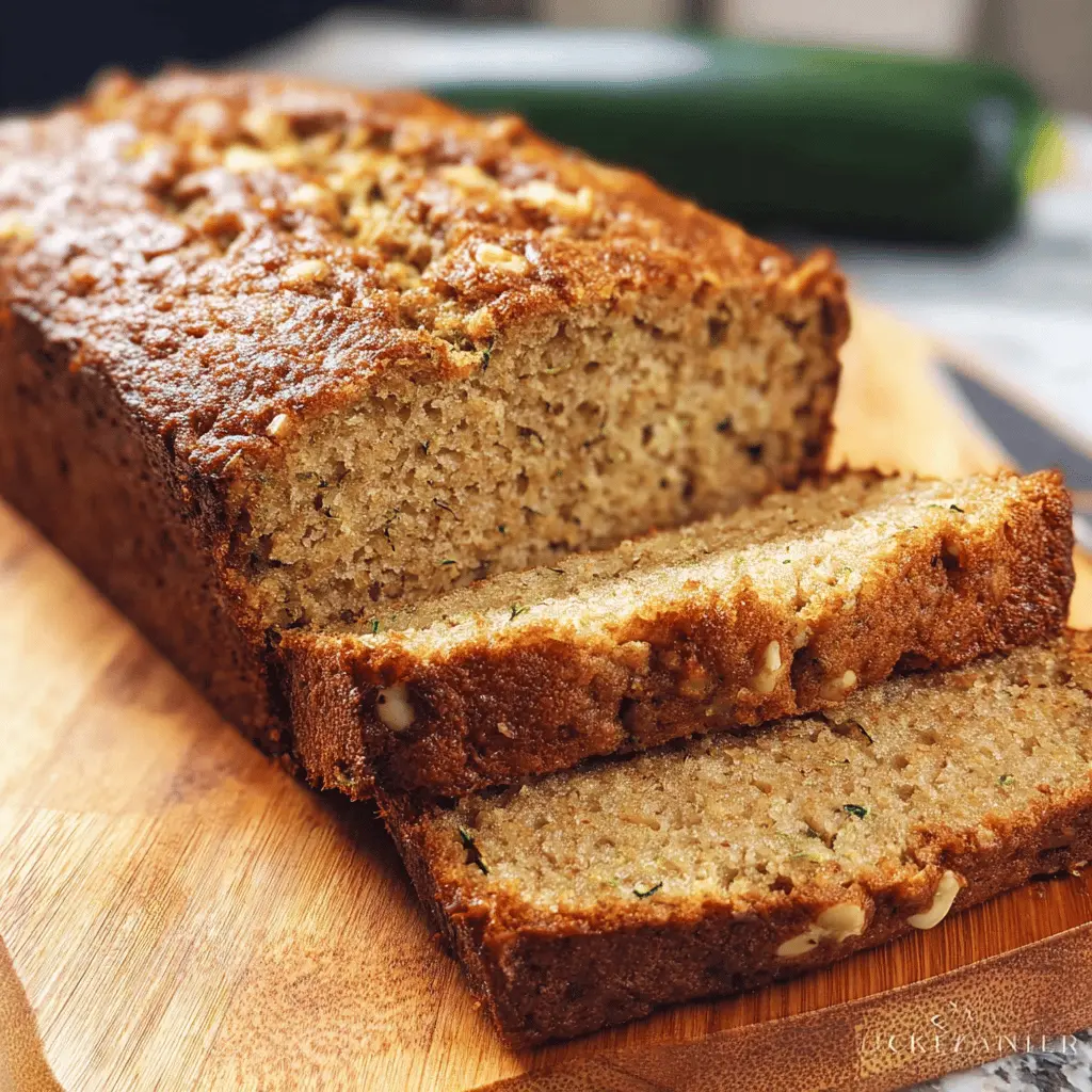 Moist Almond Flour Zucchini Bread Recipe