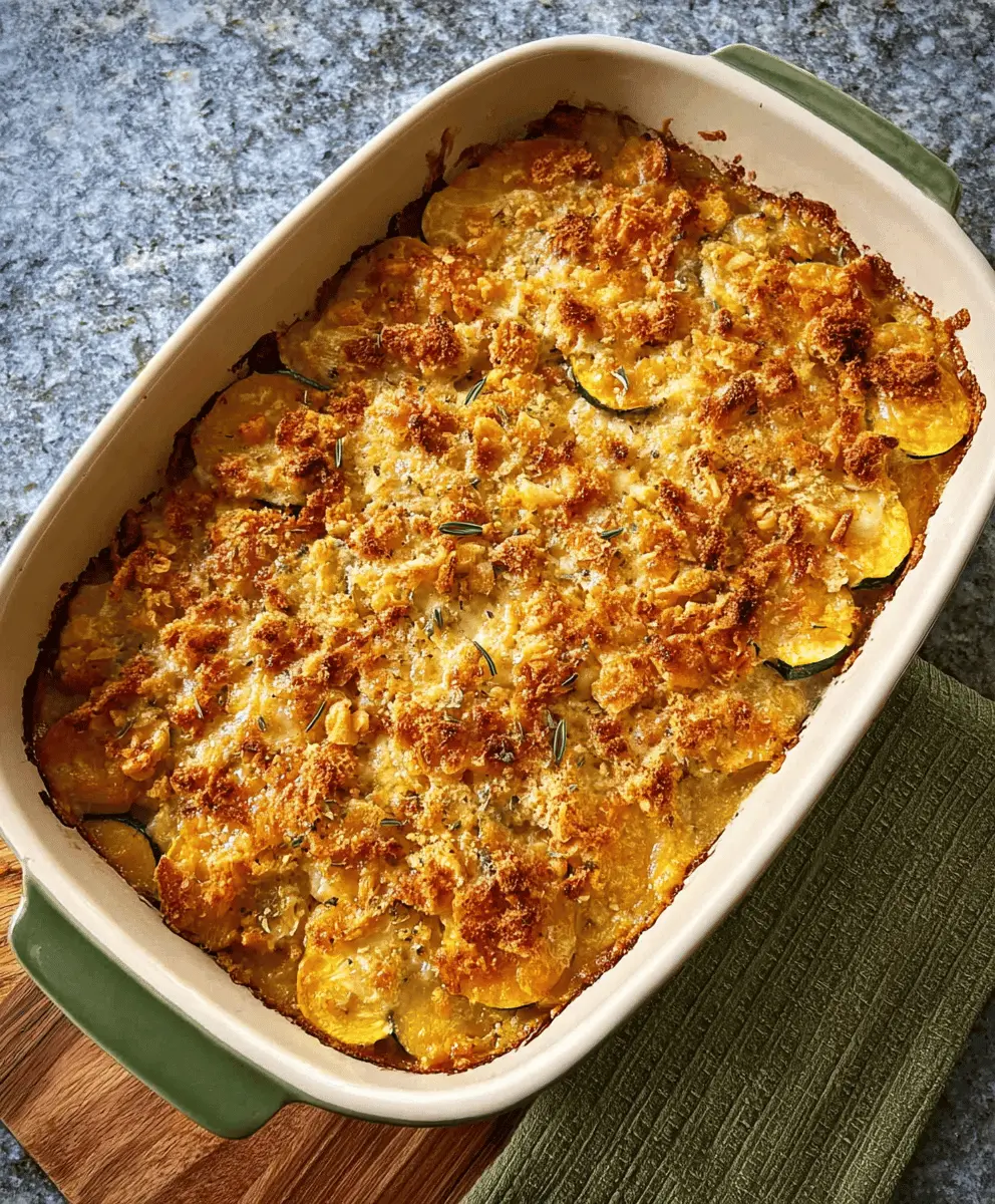 The Best Southern Squash Casserole Recipe Ever