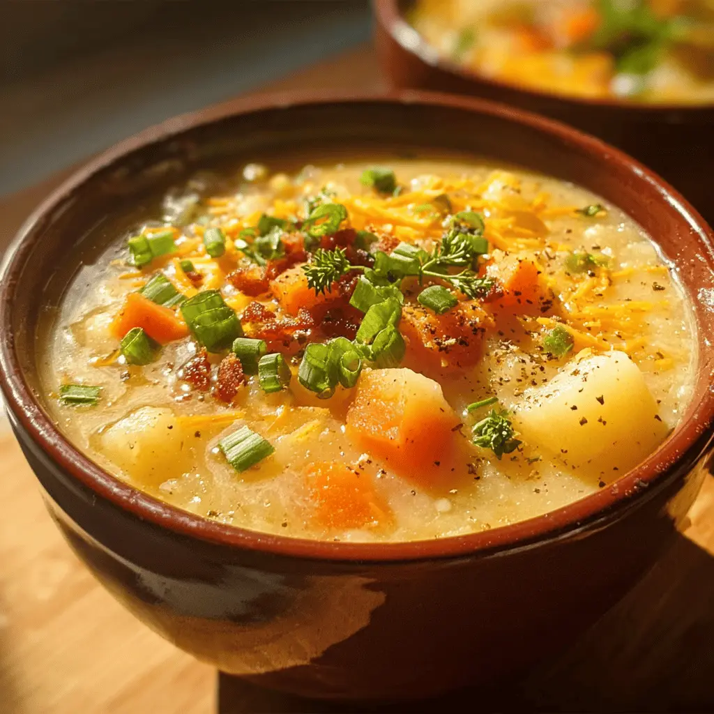 Easy Crockpot Potato Soup Recipe for Cozy Meals