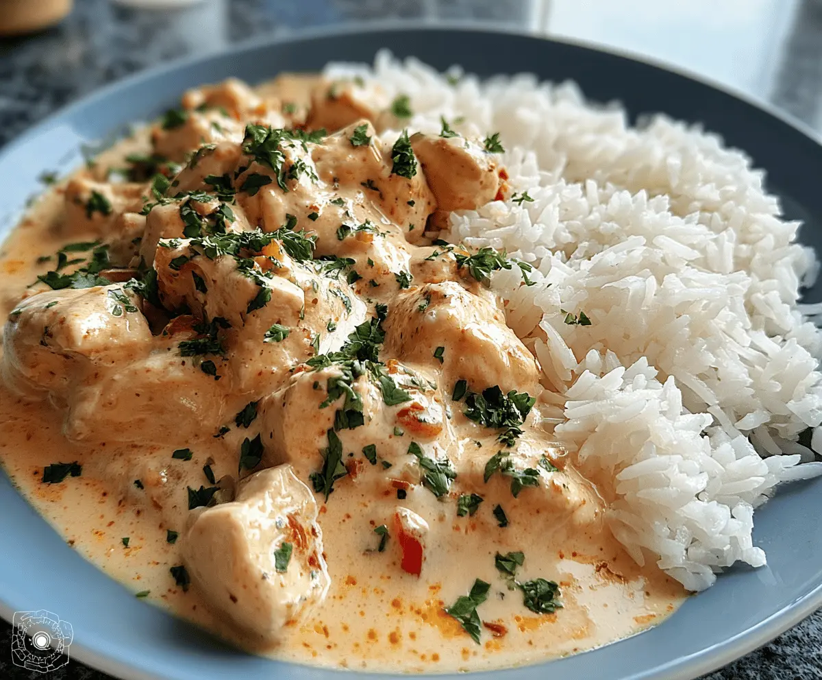 Creamy Chicken and Rice Easy Dinner Recipe