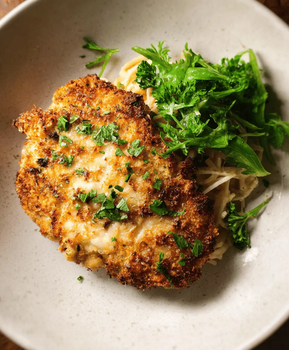 Crispy Parmesan Crusted Chicken Recipe