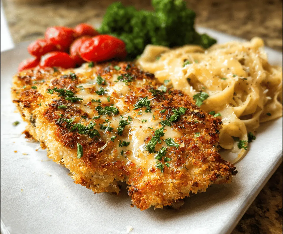 Crispy Parmesan Crusted Chicken Recipe