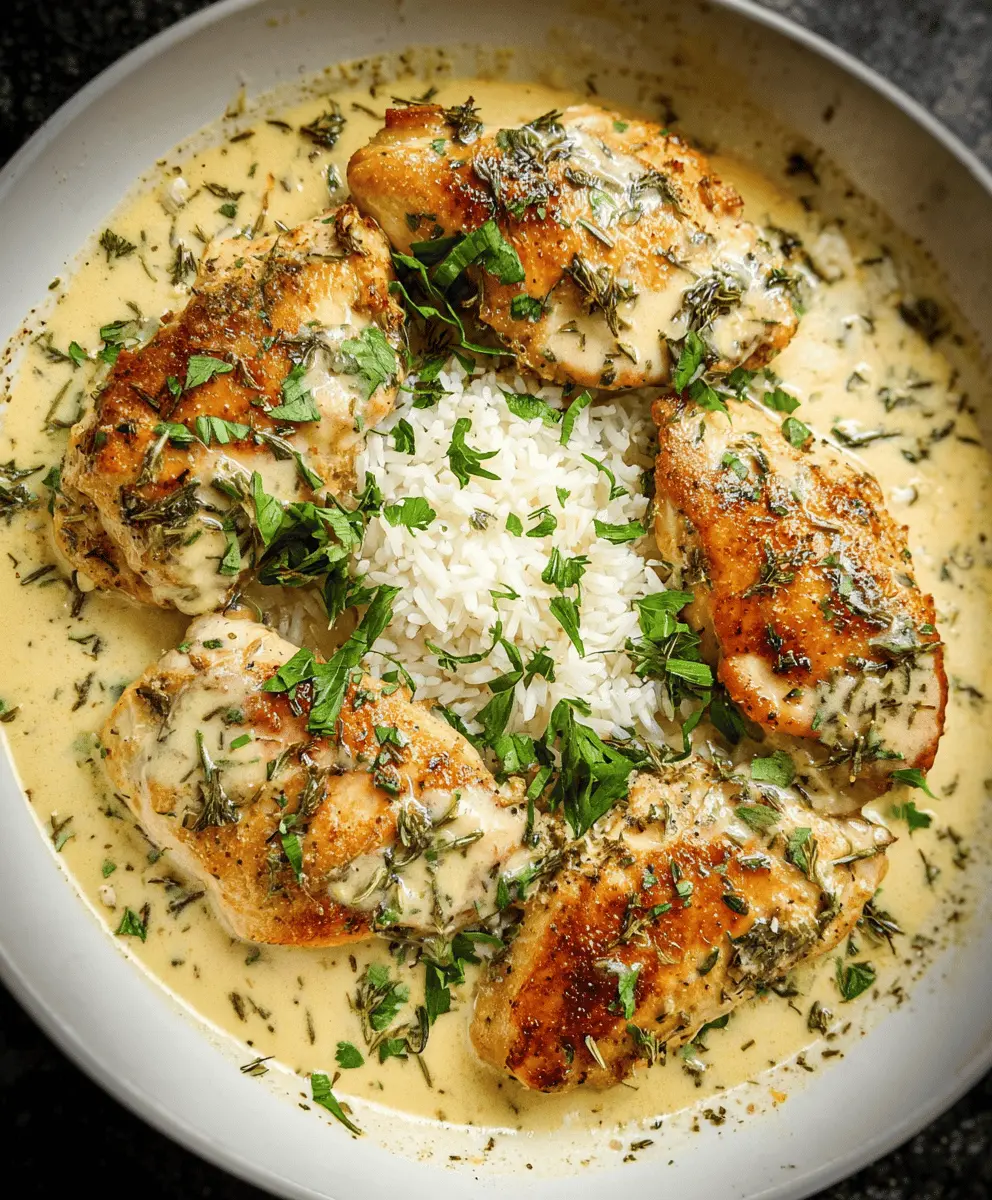 Creamy Herb Chicken Recipe for Easy Dinner
