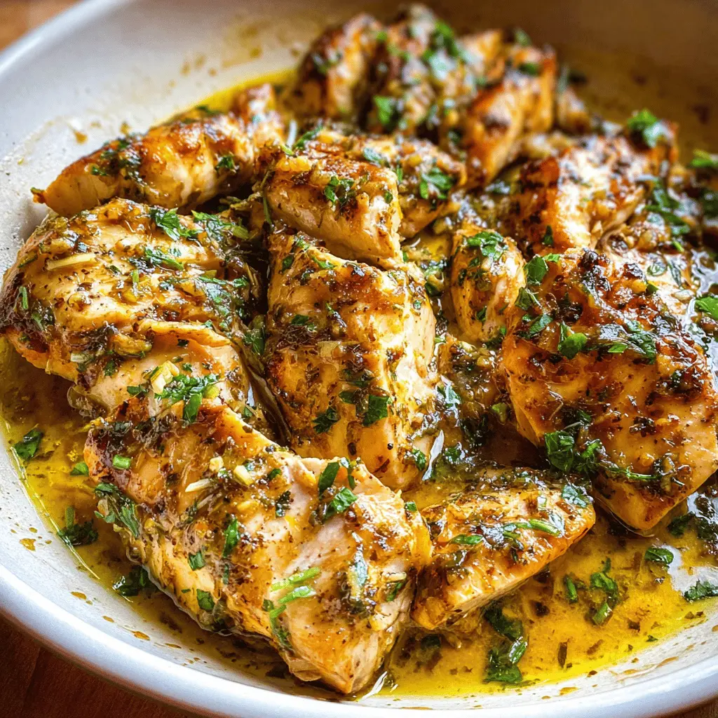 Easy Garlic Butter Chicken Recipe with Rich Flavor