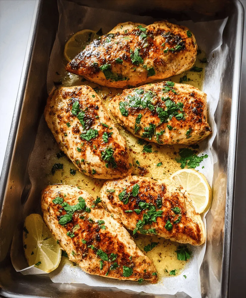 Easy Oven Baked Chicken Breast Recipe