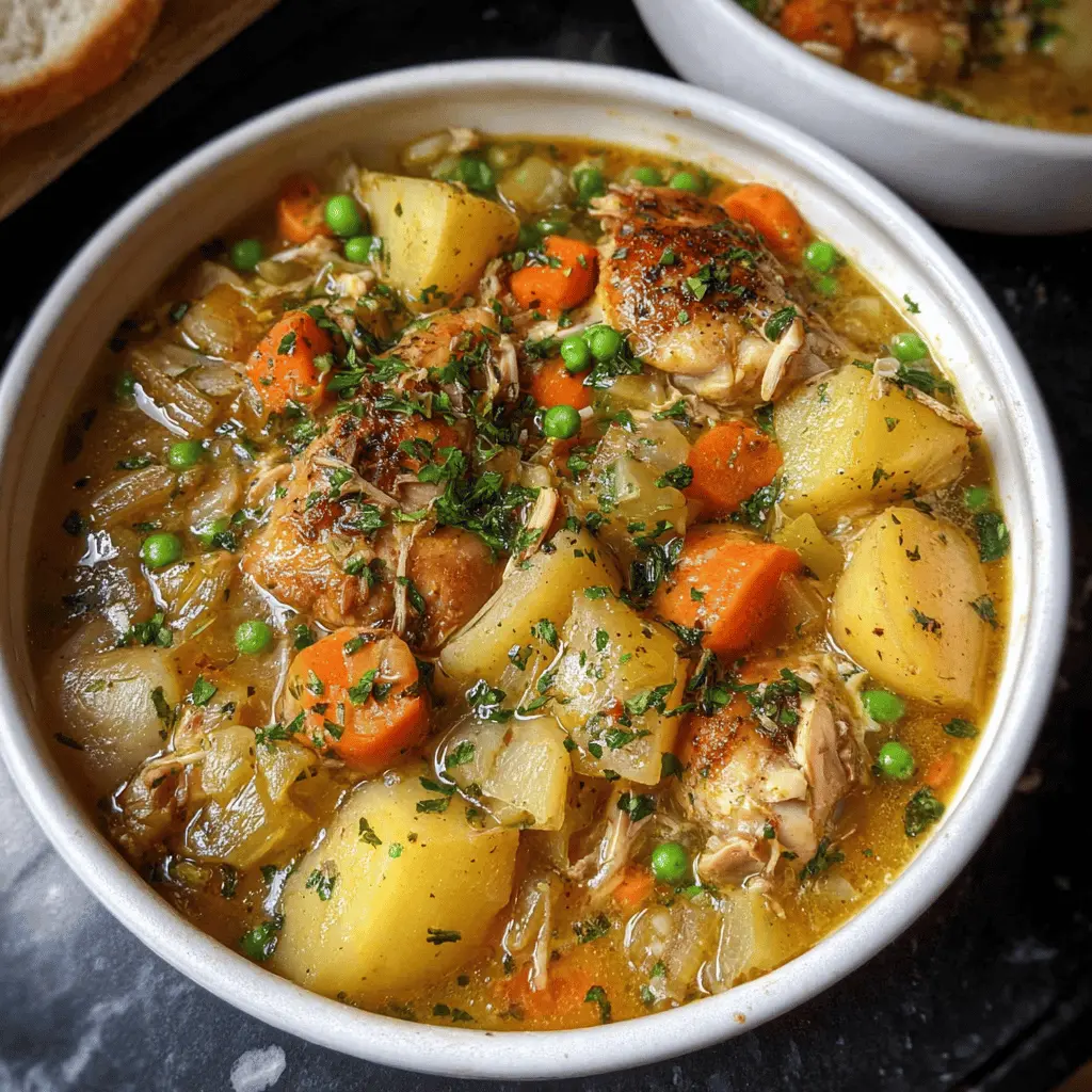 Easy Slow Cooker Chicken Stew for Cozy Dinners