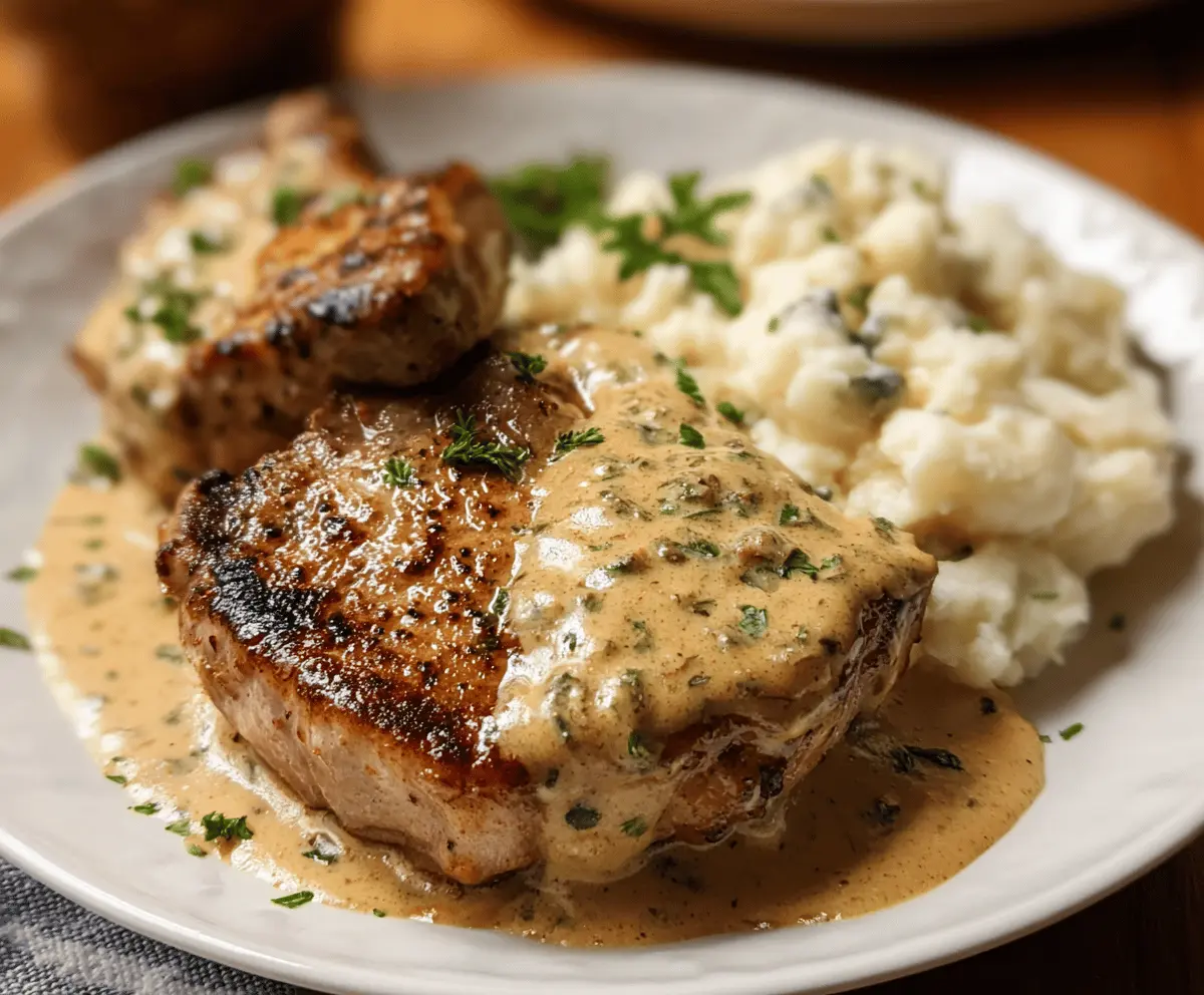 Creamy Ranch Slow Cooker Pork Chops Recipe