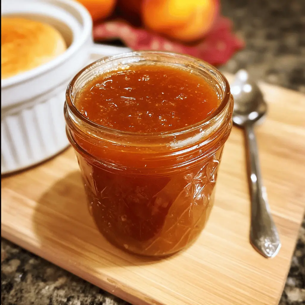 Easy Homemade Crockpot Peach Butter Recipe