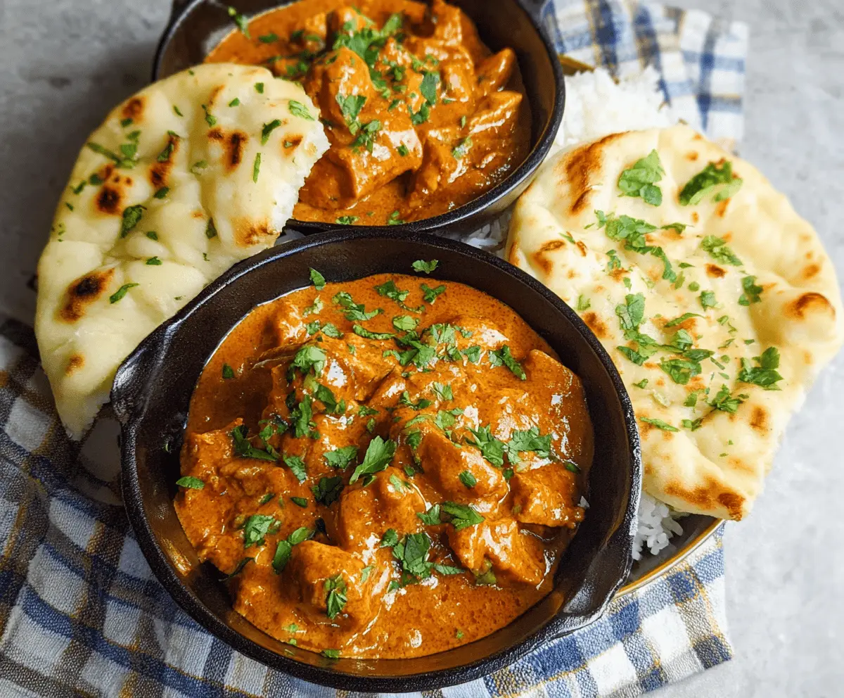 Easy Slow Cooker Indian Butter Chicken Recipe