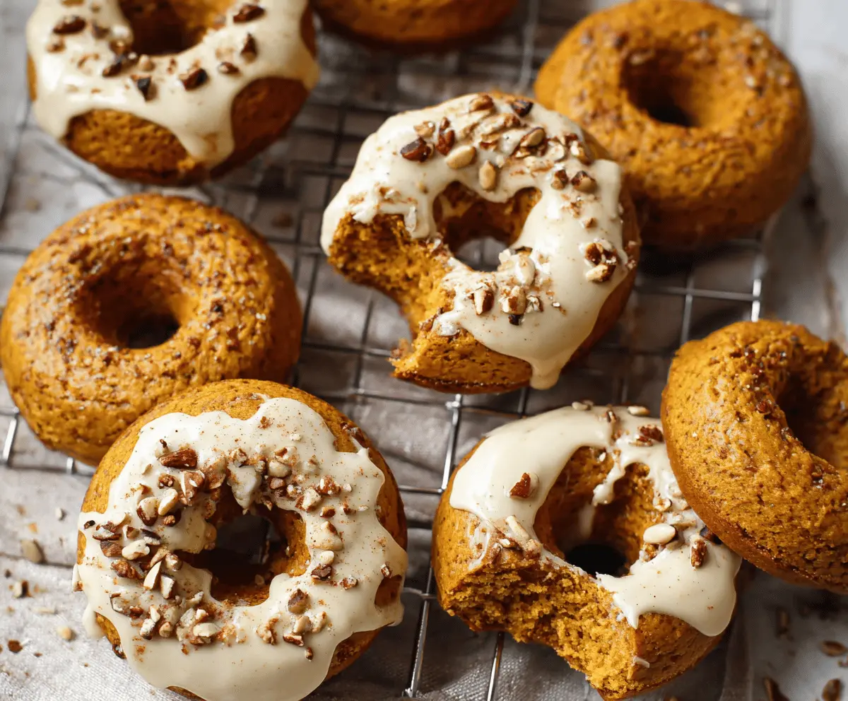 Baked Pumpkin Donuts