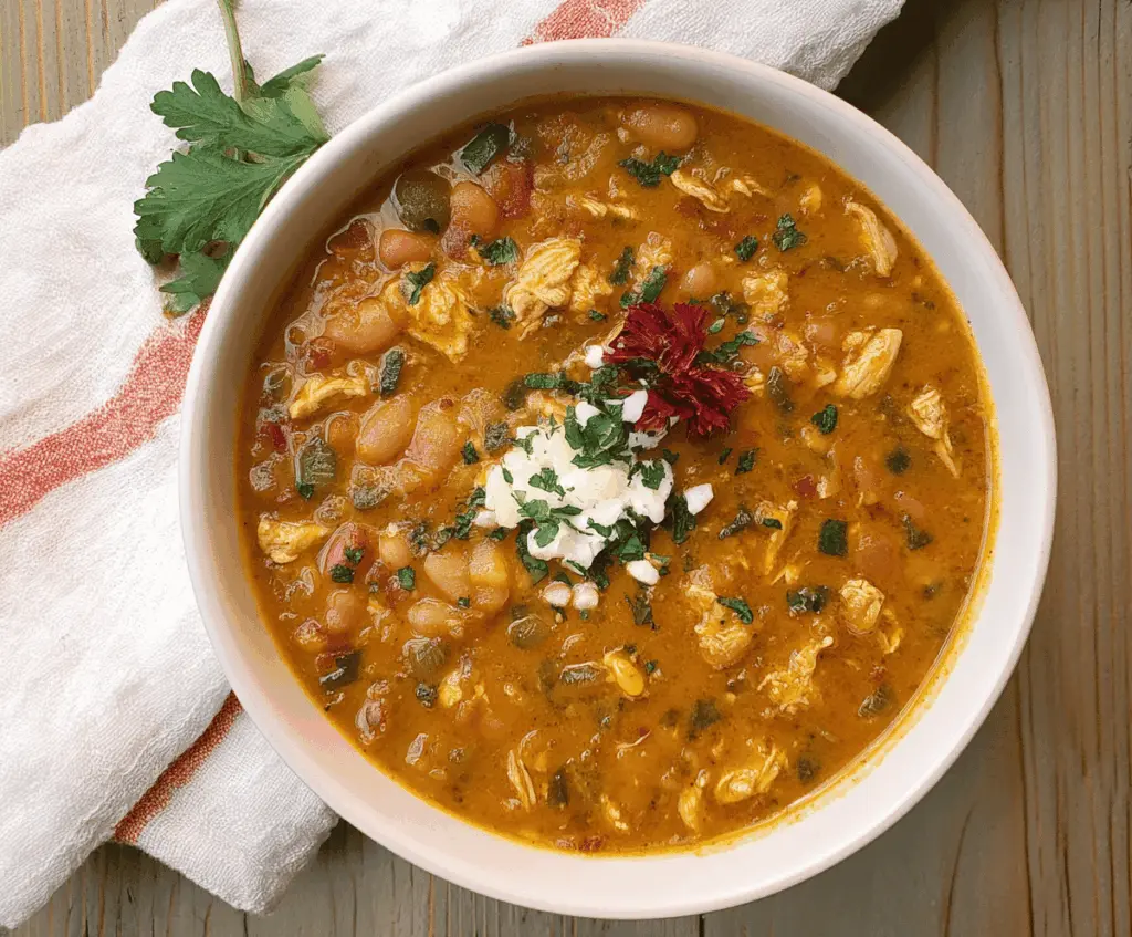cajun white chicken chili