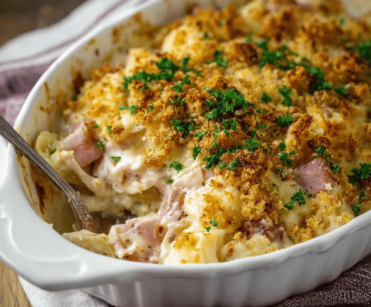 Chicken Cordon Bleu Casserole