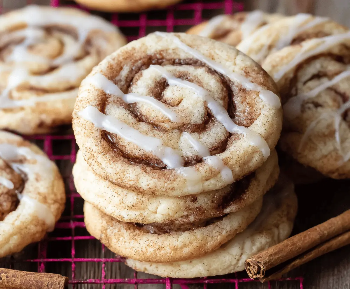 Cinnamon Roll Sugar Cookies