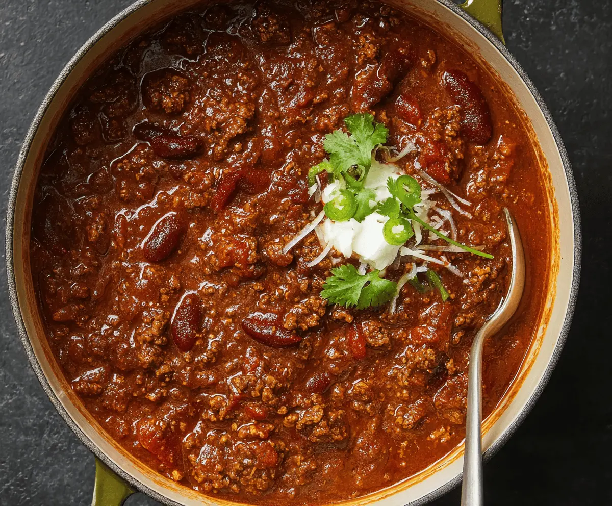 Easy Classic Beef Chili Recipe for Cozy Comfort