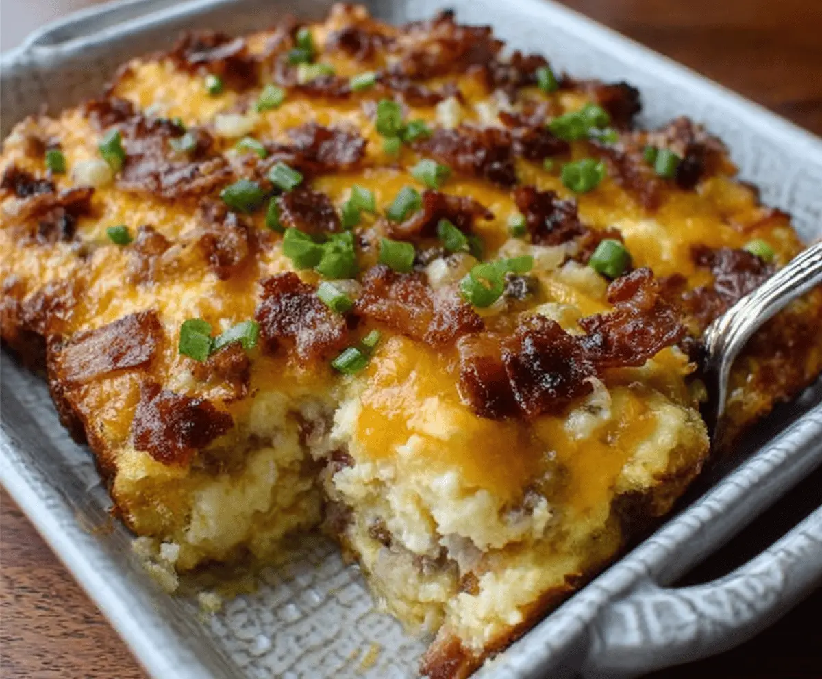 Easy Crack Breakfast Casserole Recipe – Quick & Tasty Meal